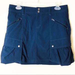 Athleta nylon cargo skort